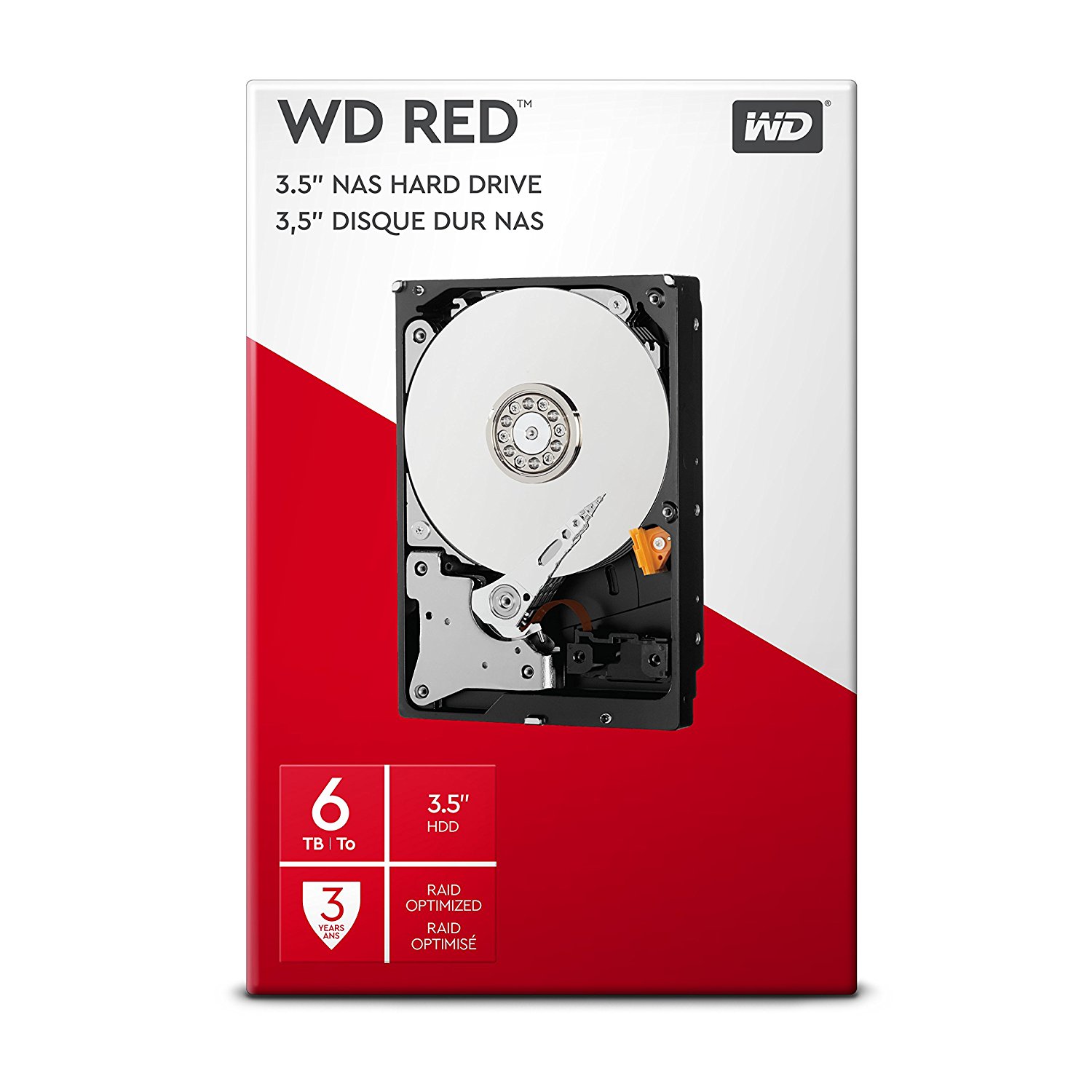 Disco Duro 6TB Western Digital RED