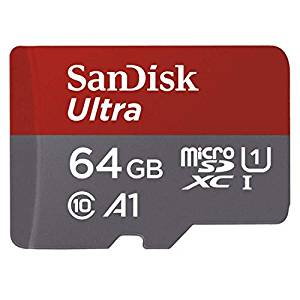 Tarjeta Microsd Sandisk 64GB solo 12,3€