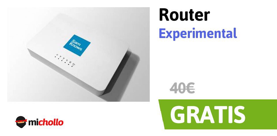Router experimental totalmente gratis