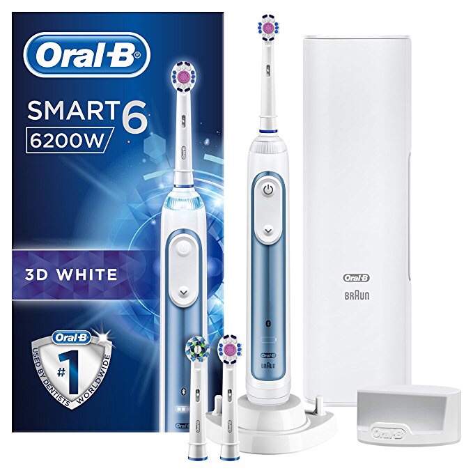 ¡OFERTÓN + ENVÍO GRATIS! Cepillo Oral-B Smart 6 + 3 cabezales + estuche por 99,99€