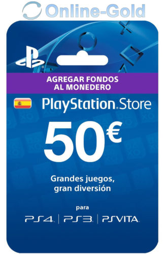 PlayStation Tarjeta prepago 50€