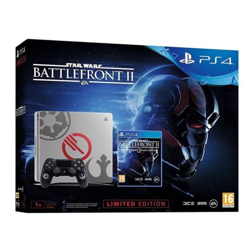 PS4 1TB Edición Limitada Star Wars + Star Wars Battlefront II Edición Deluxe