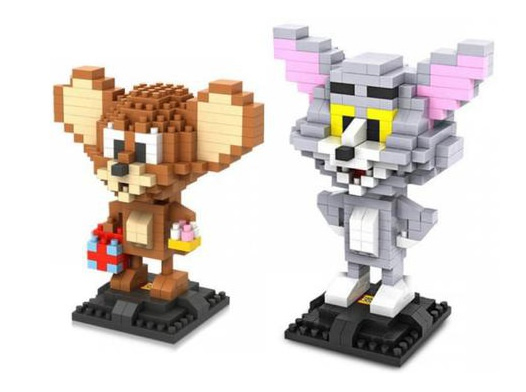 Tom y Jerry piezas Lego