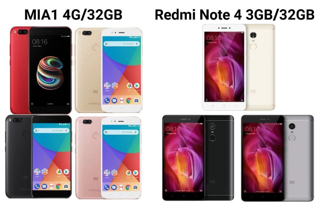 Liquidación Redmi Note 4 & MiA1