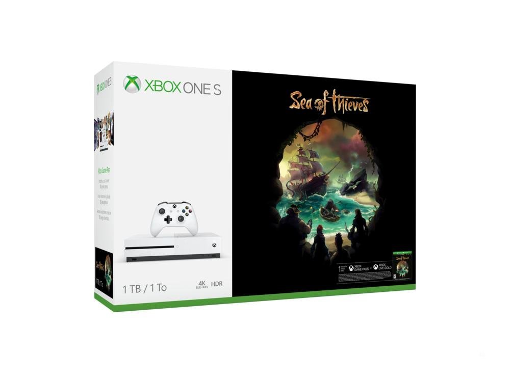 Xbox One Blanca 1Tb + Sea of thieves