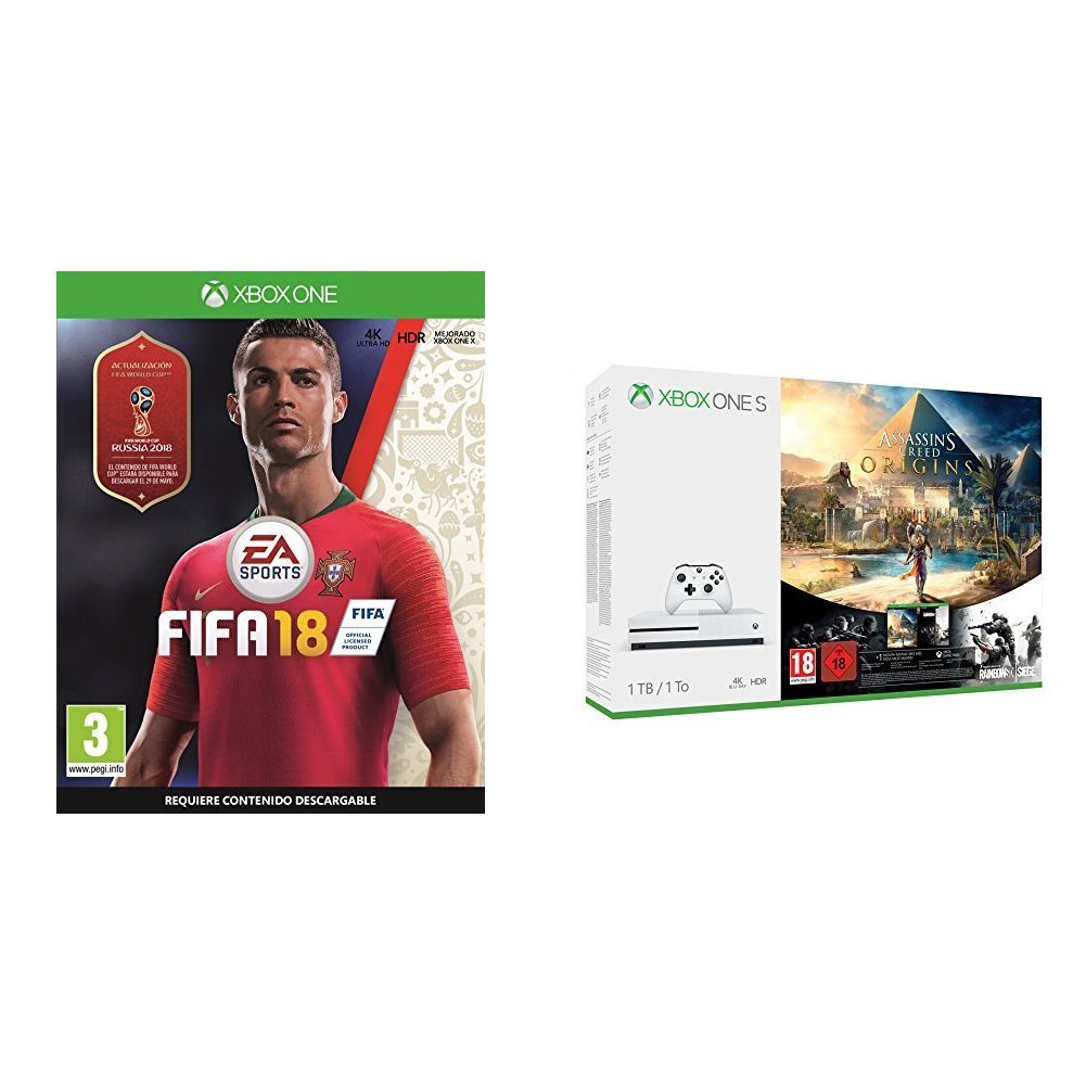 Pack Xbox One S 1TB + 3 Juegos