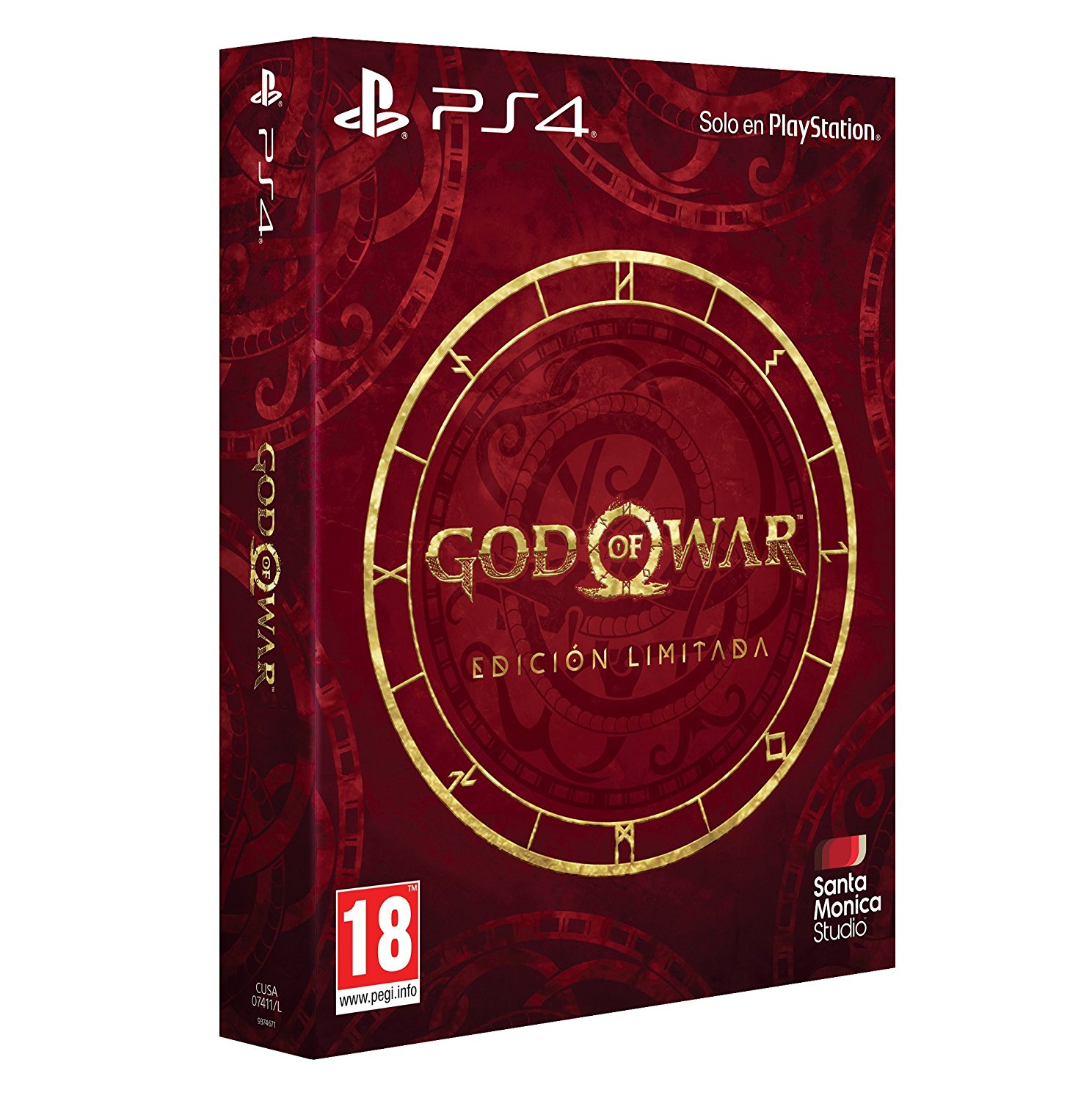 God of War Edición limitada PS4