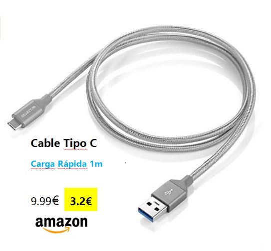 Cable Tipo C a USB A 3.0