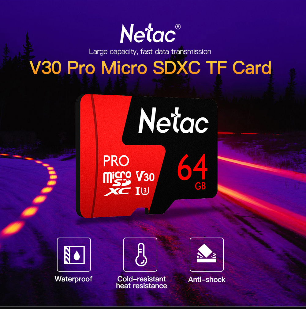 Micro SD 64Gb Netac