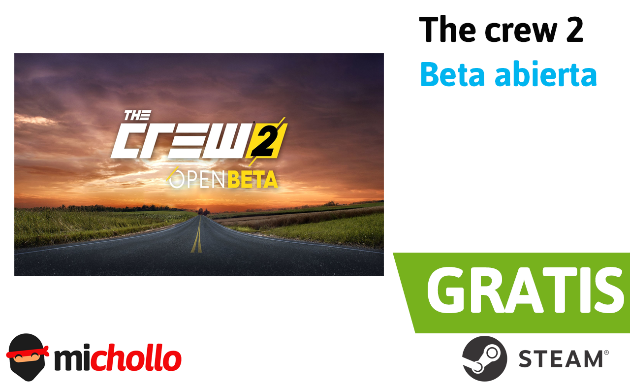 Open Beta para The Crew 2 en Steam