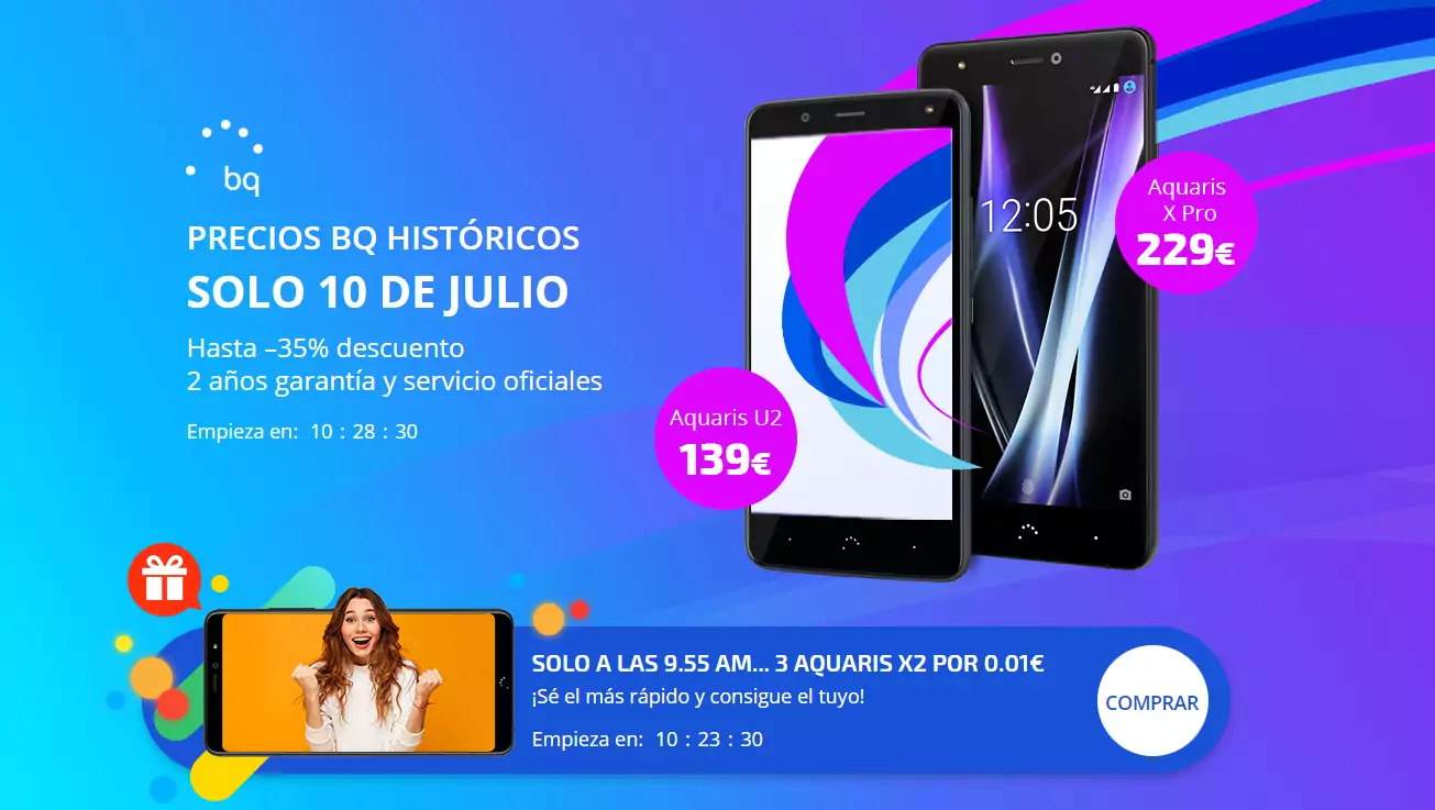 Promoción BQ AliexpressPlaza Promoción BQ AliexpressPlaza