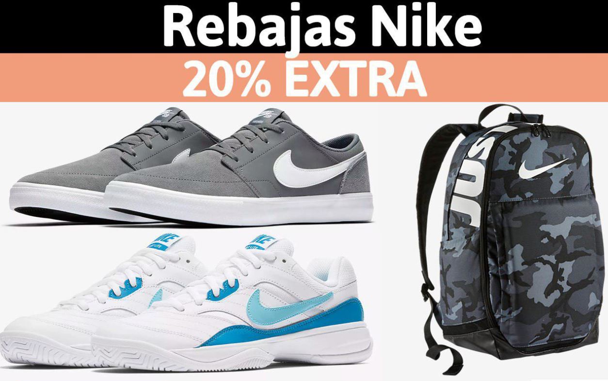 Rebajas Nike + 20% EXTRA