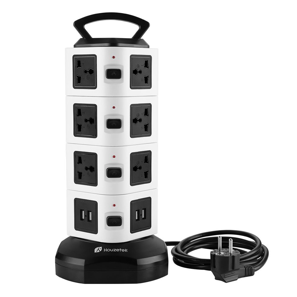 Enchufe vertical con 14 tomas solo 14.99€