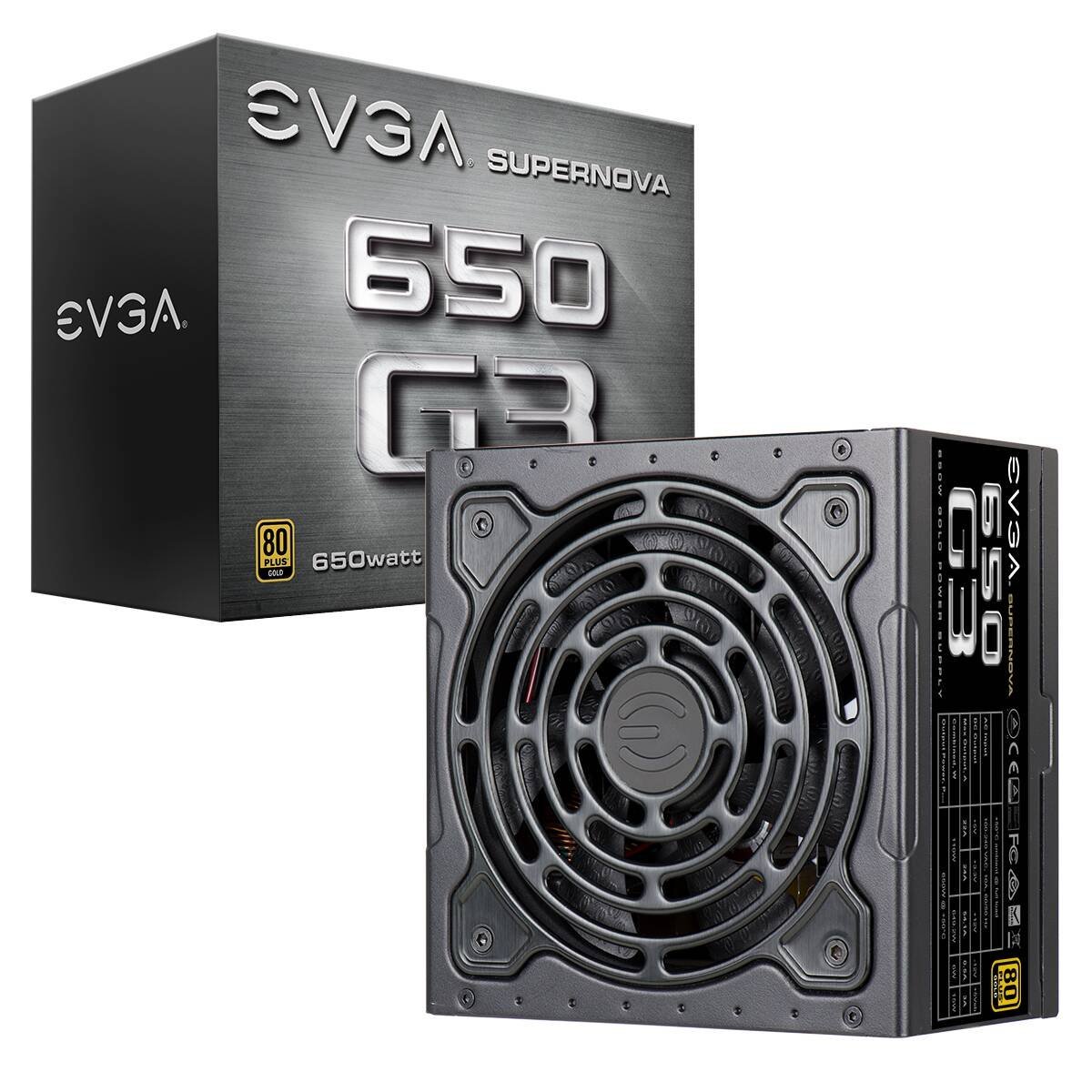 Fuente EVGA Plus Gold 650W