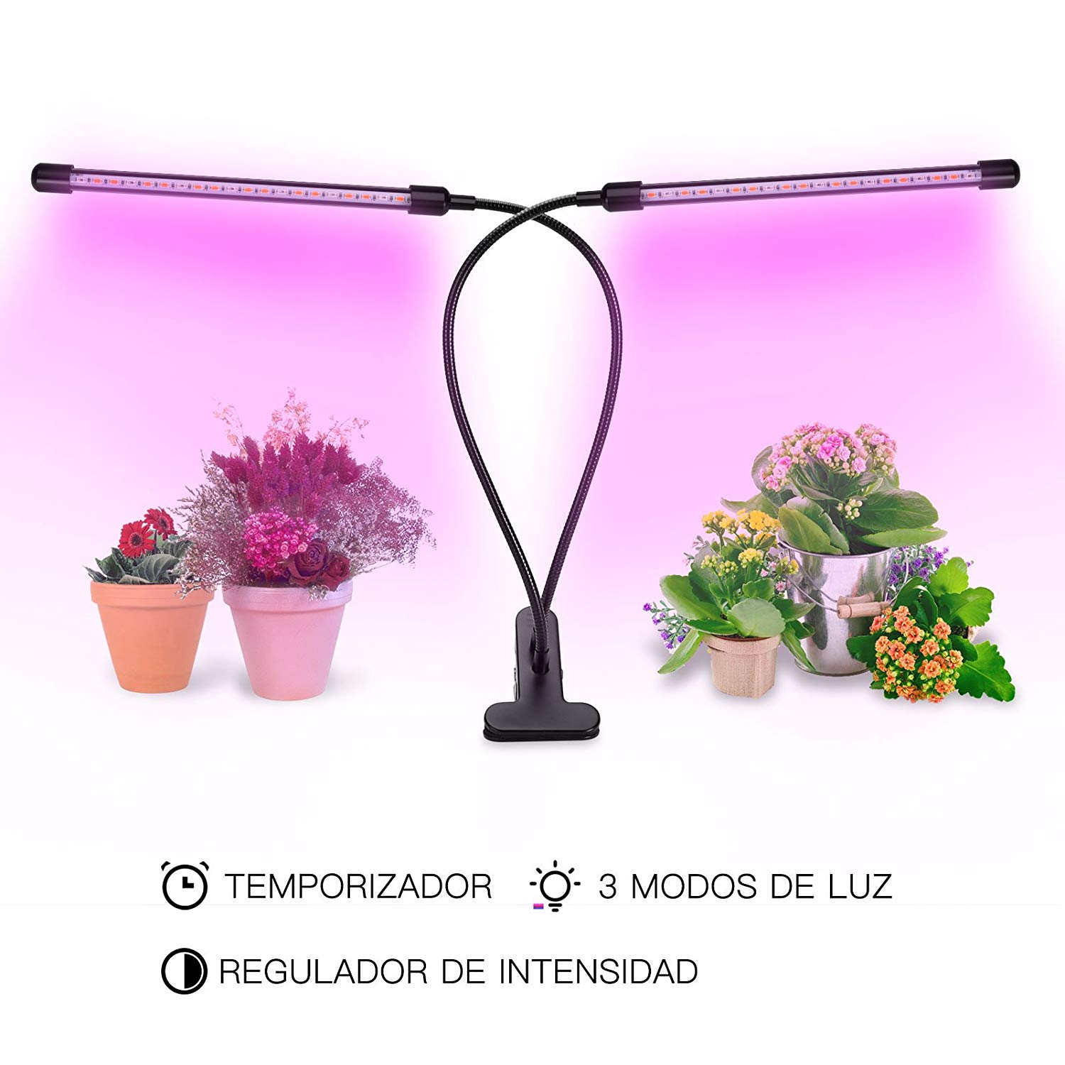 Lámpara para plantas 14,99€