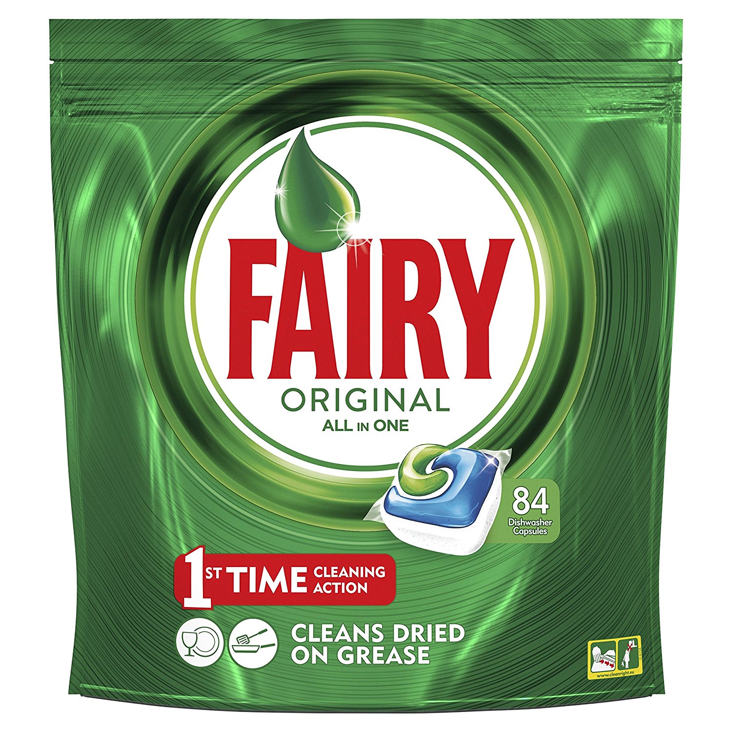 84 lavados con Fairy Original solo 9,5€