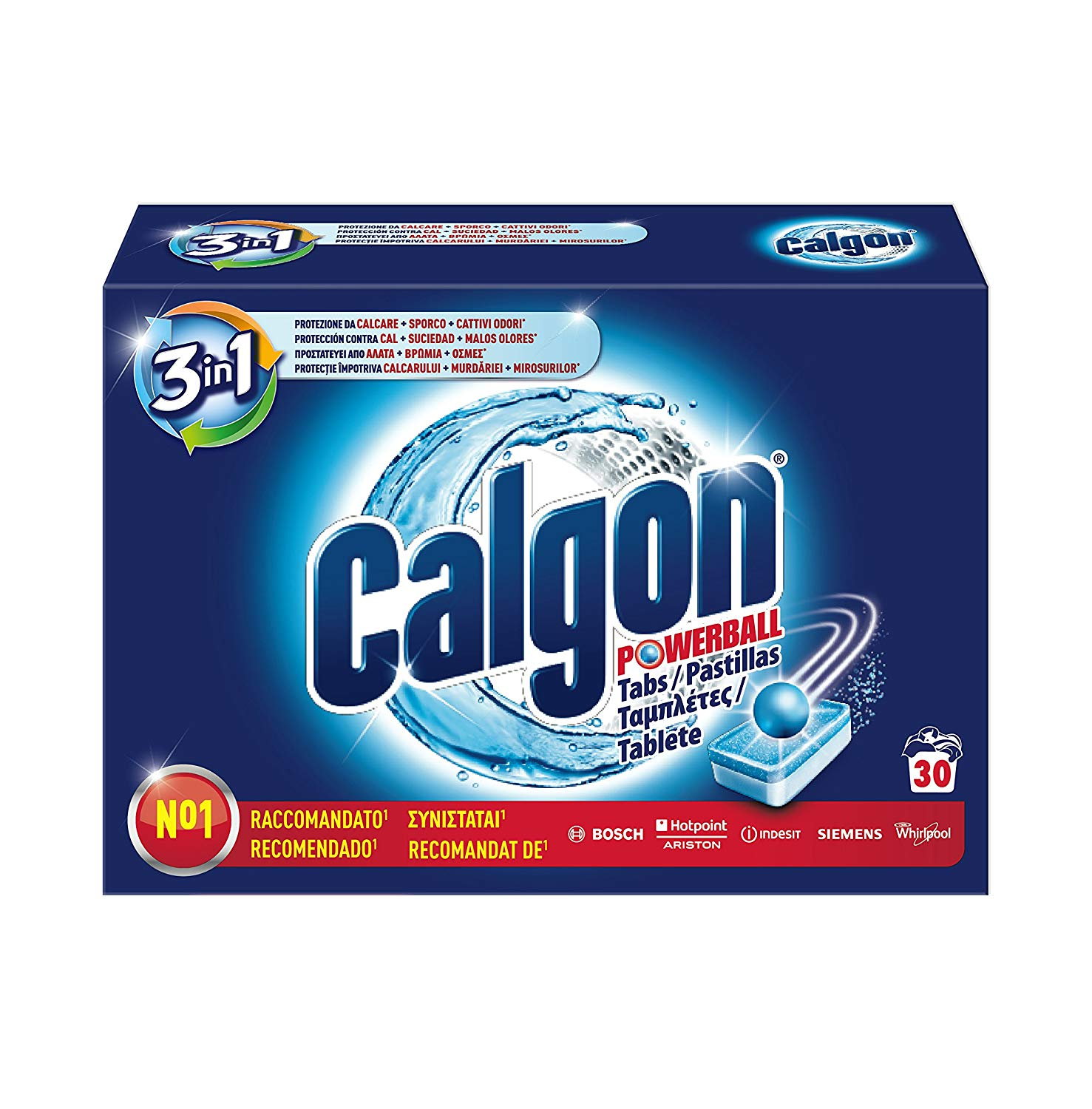 Calgon antical 30 pastillas