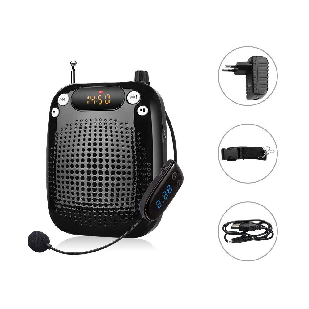 Amplificador portátil de 5W con batería incorporada