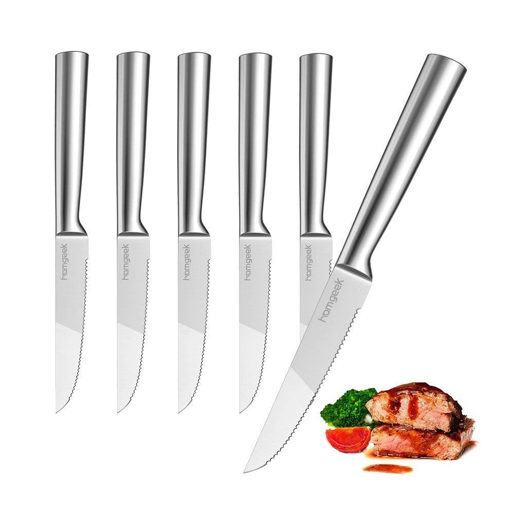 Set de 6 cuchillos para carne solo 13€