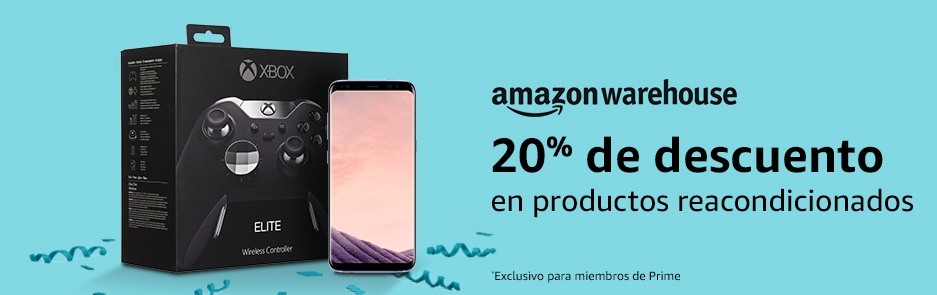 -20% en TODOS los Reacondicionados Amazon