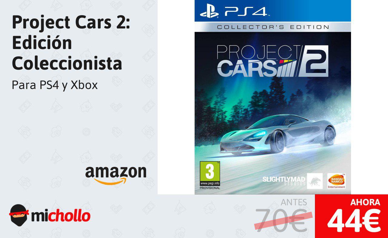 Project Cars 2: Collector's Edition para PS4 y Xbox