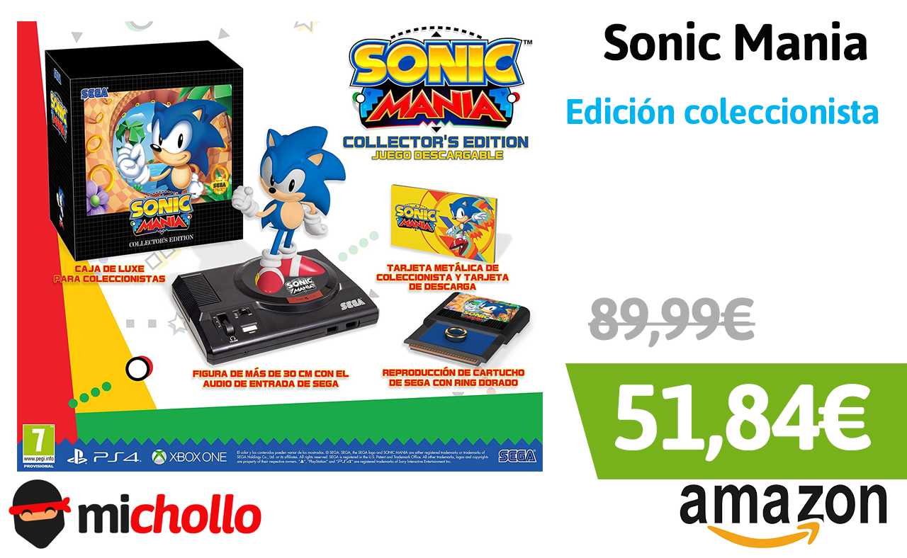 Sonic Mania Edición Coleccionista [Xbox One]