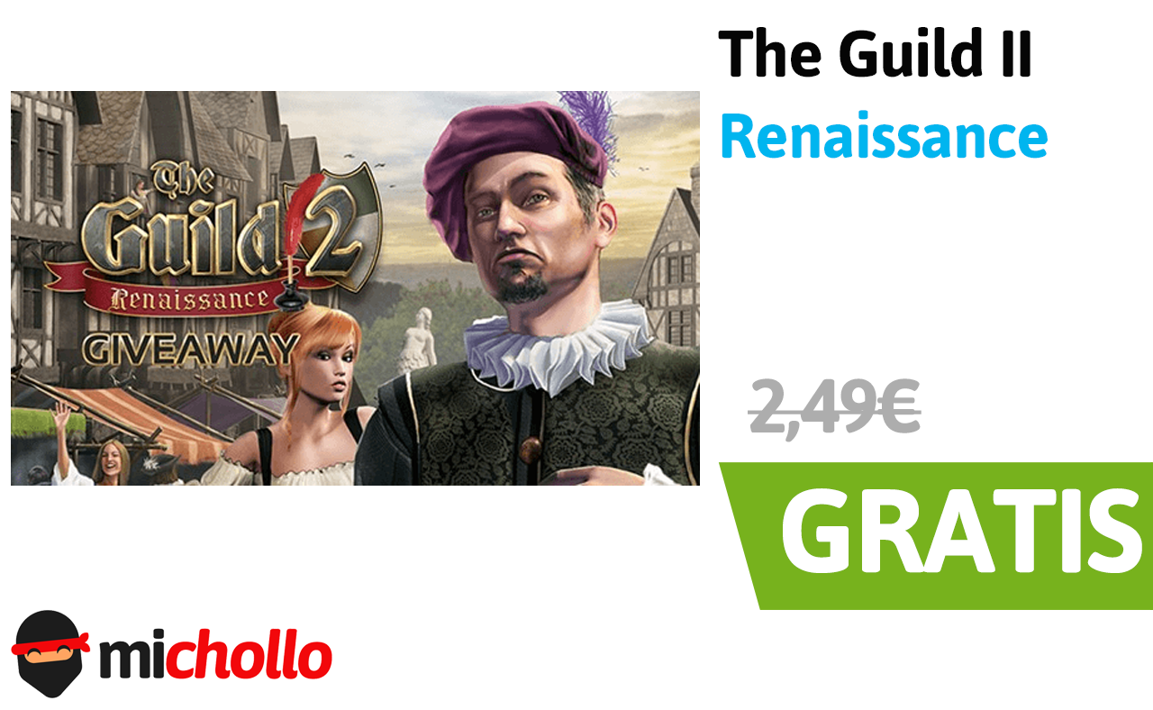 The Guild II Renaissance GRATIS para GameSessions [PC]