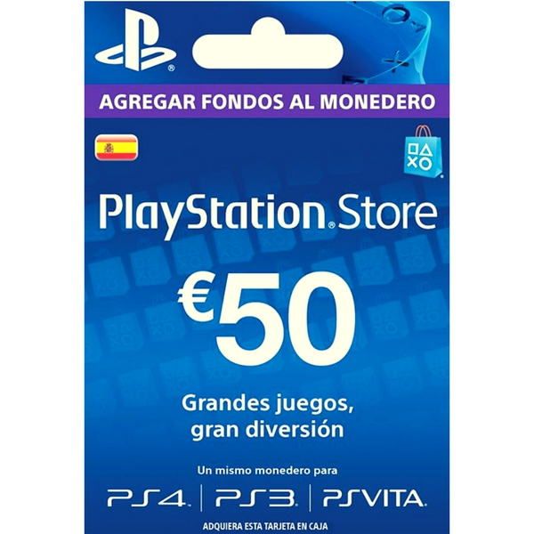 Tarjeta Prepago 50€ PlayStation Store