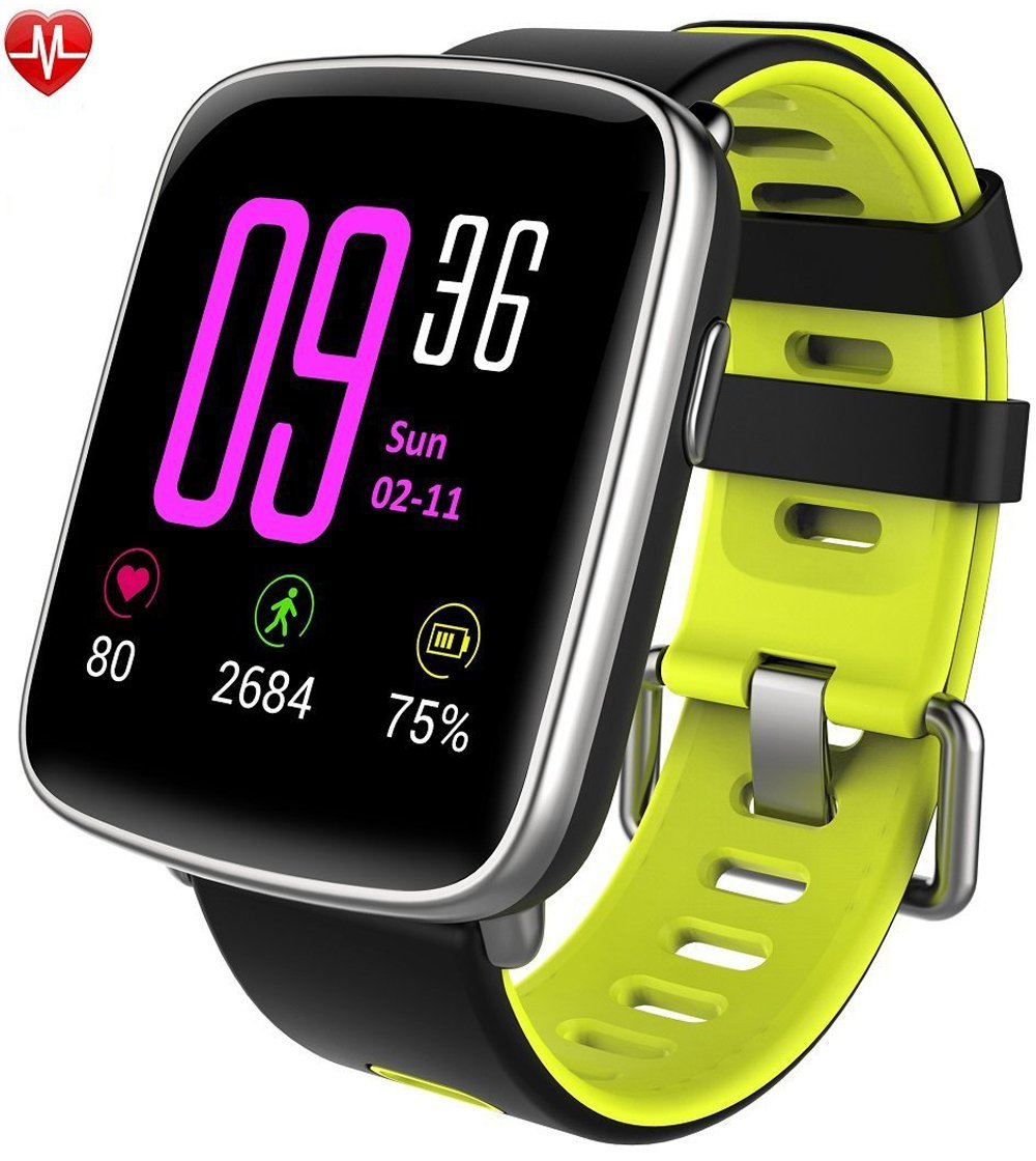 Willful smartwatch con Pulsómetro,Impermeable IP68