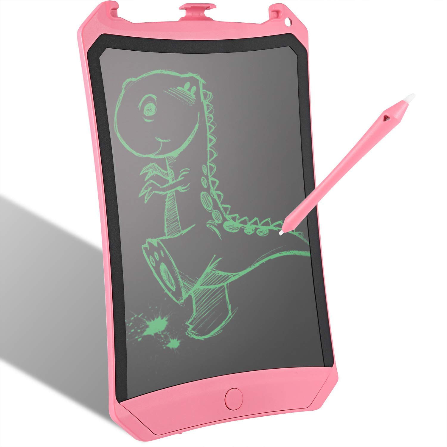 Tablets de Escritura LCD Tableta de Diujo Gráfica eWriters Tablero de Mensaje para Niños Adulto Oficina Escuela (Rosa)