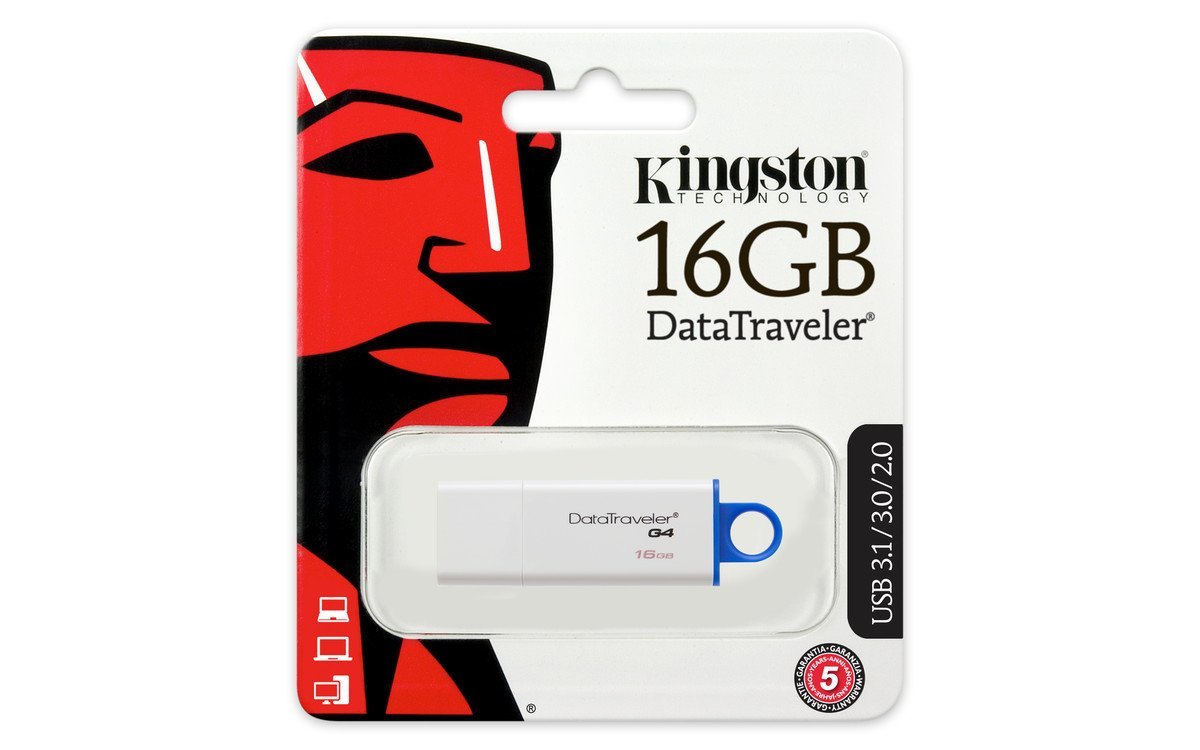Memoria USB 3.0 de 16GB Kingston