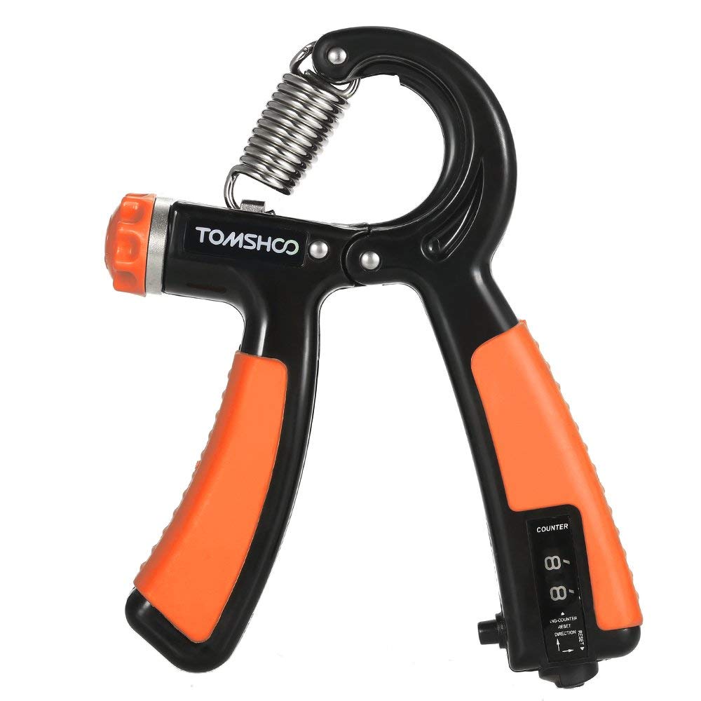 Fortalecedor de mano con resistencia ajustable