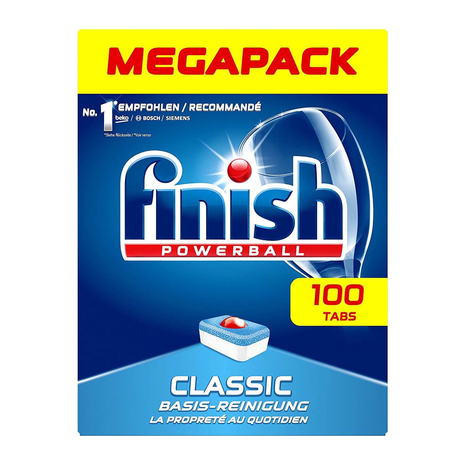 100 lavados con Finish Classic