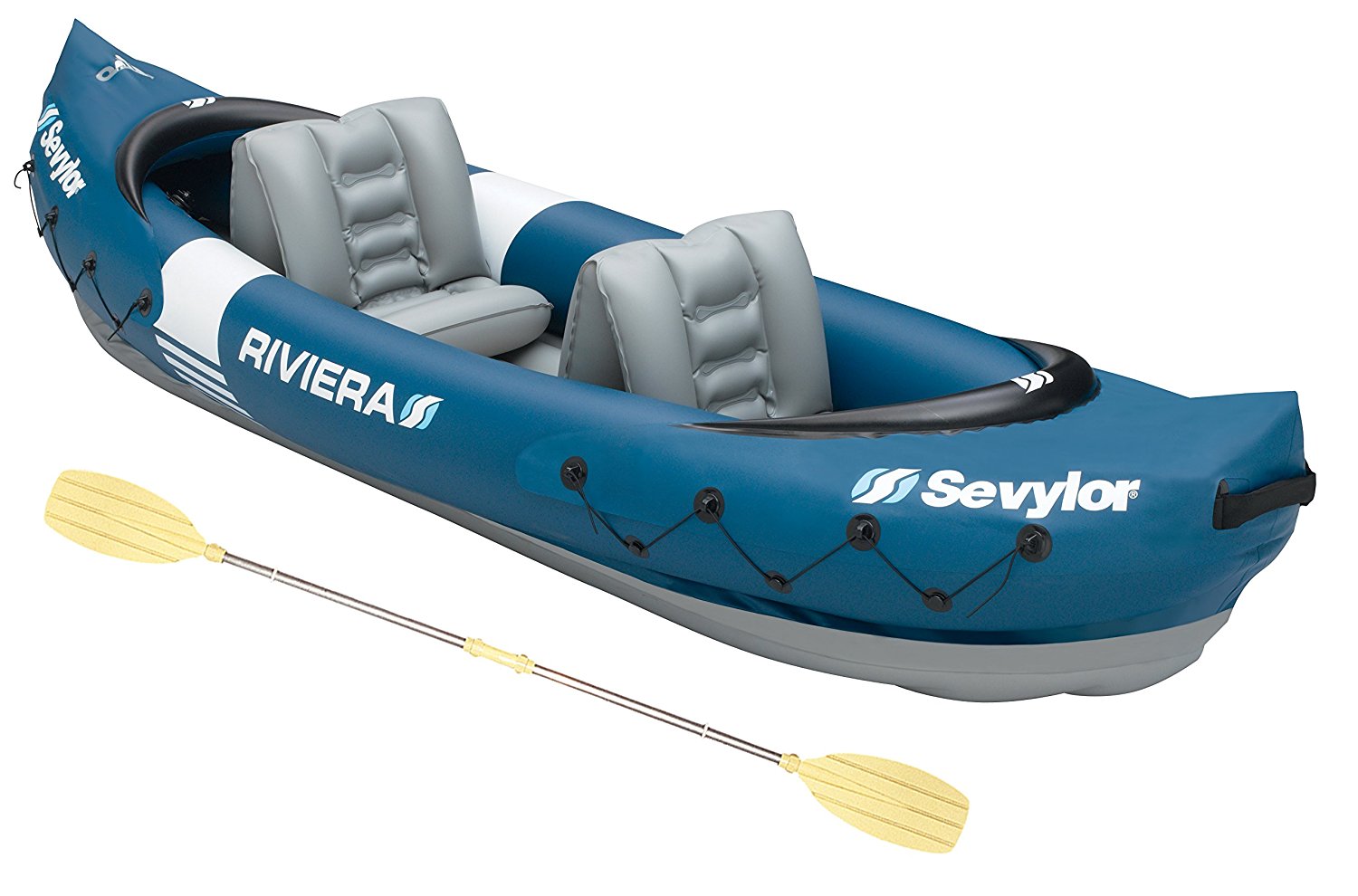 canoa hinchable para 2 personas