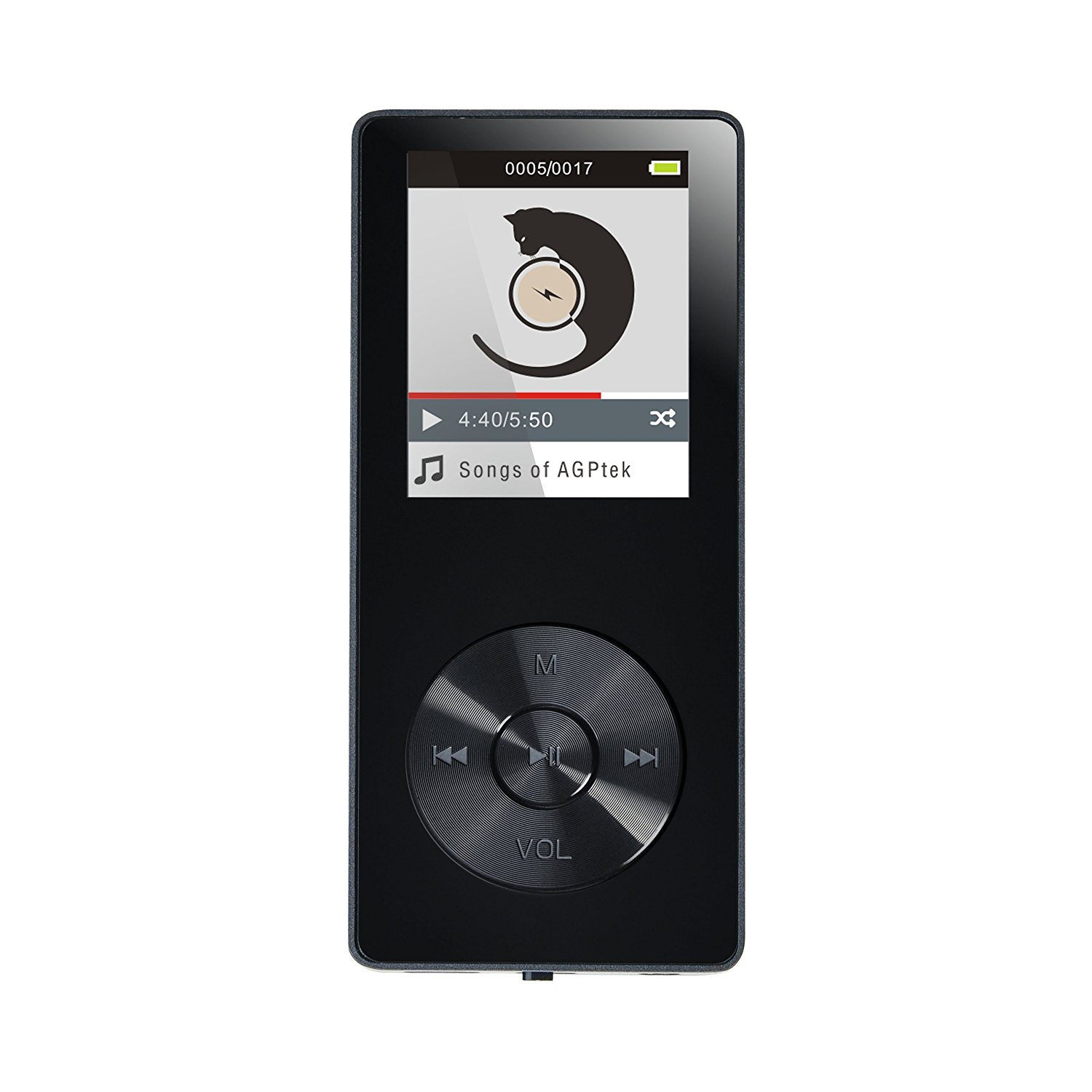 Reproductor de MP3 8 GB metálico