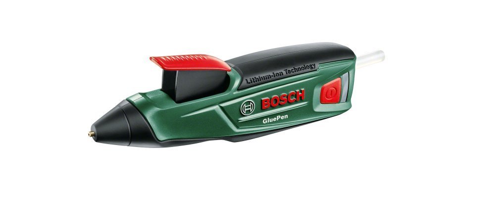 GluePen de Bosch, lápiz de pegamento con batería recargable para adhesivos termofundibles