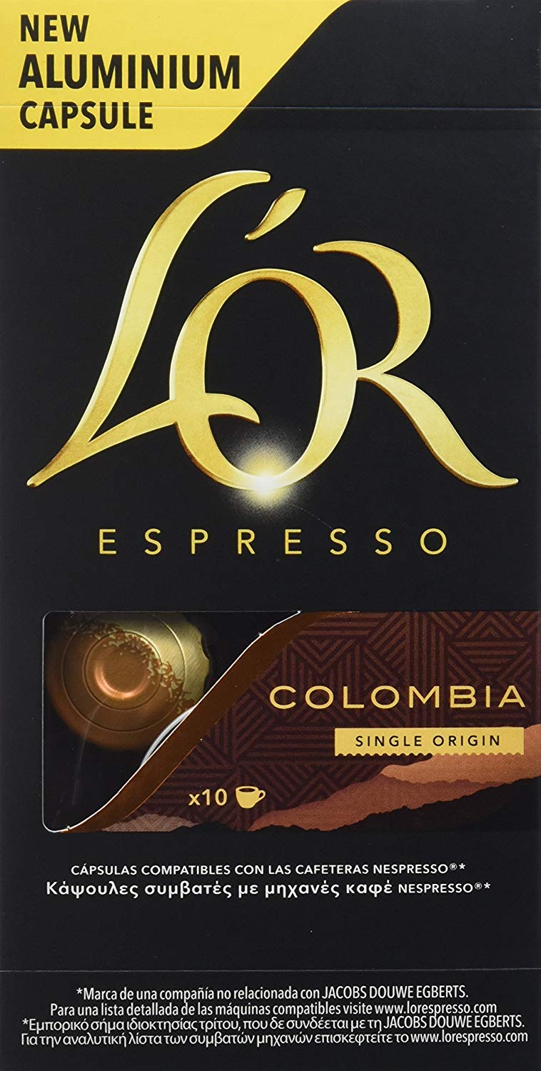 Café L’OR Colombia 40 capsulas
