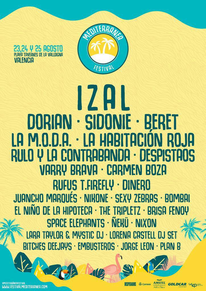 100 Entradas GRATIS para el Mediterránea Festival