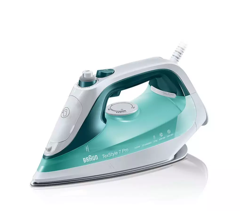 Plancha de 2400W de potencia Braun TexStyle 7 Plancha de 2400W de potencia Braun TexStyle 7