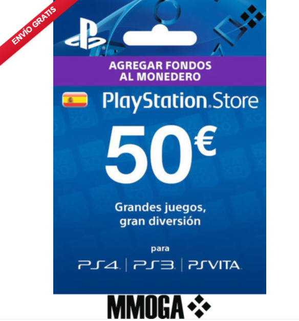 Tarjeta prepago 50€ PlayStation Store