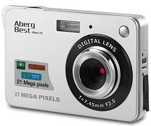 Cámara digital compacta de 21 megapixels