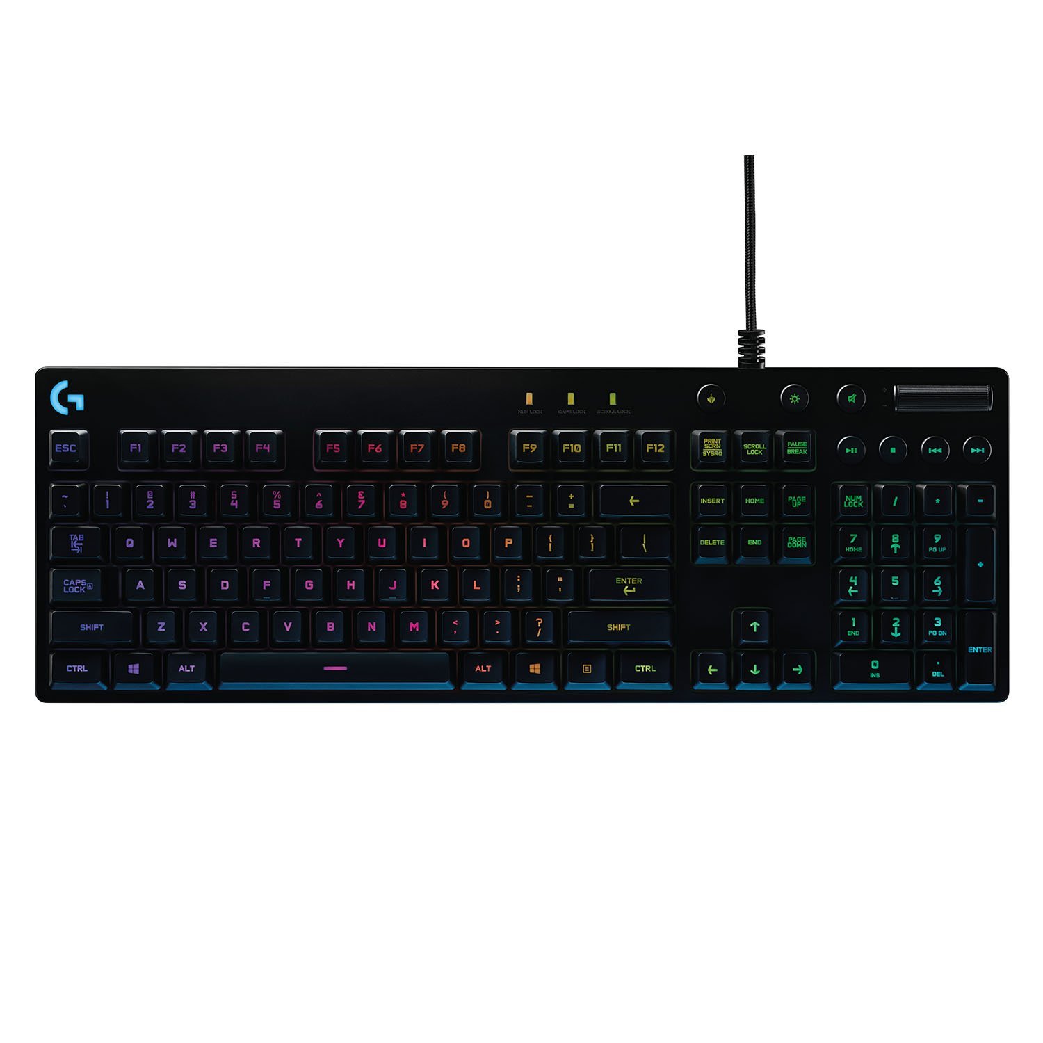 Logitech G810 - Teclado mecánico RGB para Gaming Orion Spark, Negro - QWERTY español