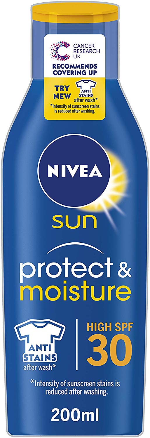 Loción solar hidratante NIVEA (protección 30)