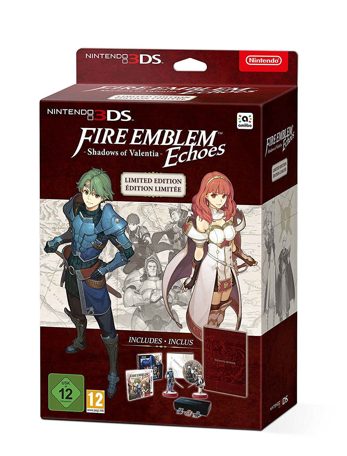 Fire Emblem Echoes: Shadows of Valentia + Amiibo Alm y Amiibo Celica &amp; CD