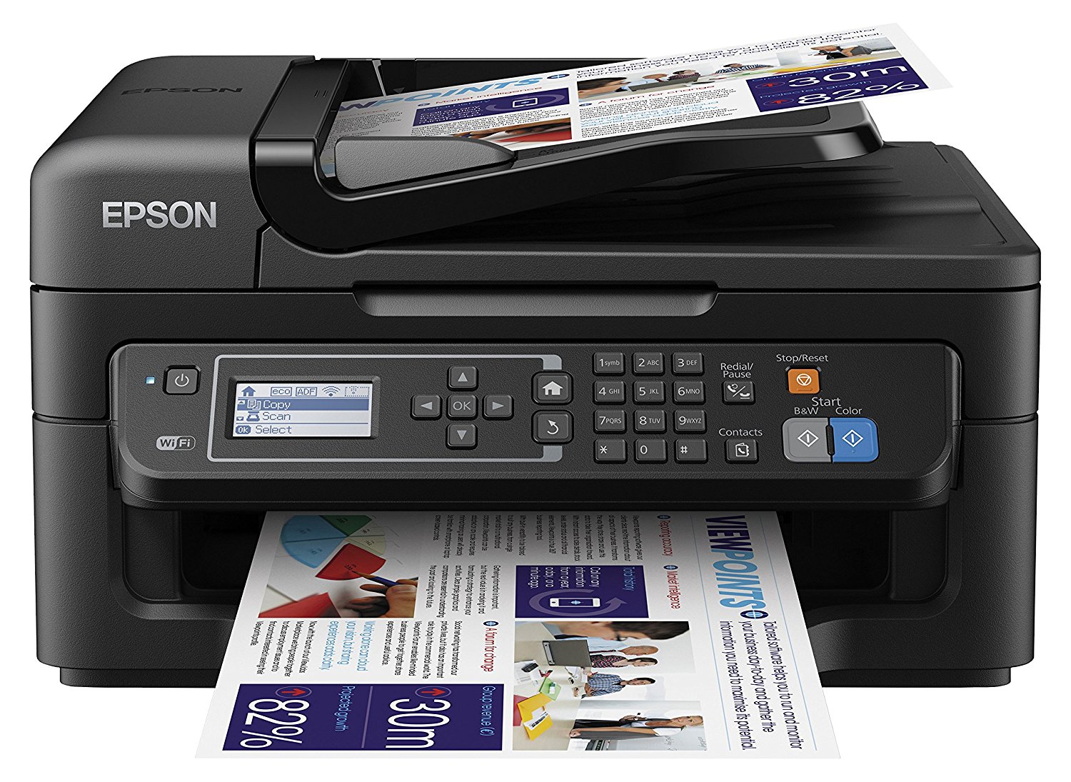 Impresora multifunción de tinta Epson Workforce WF-2630WF