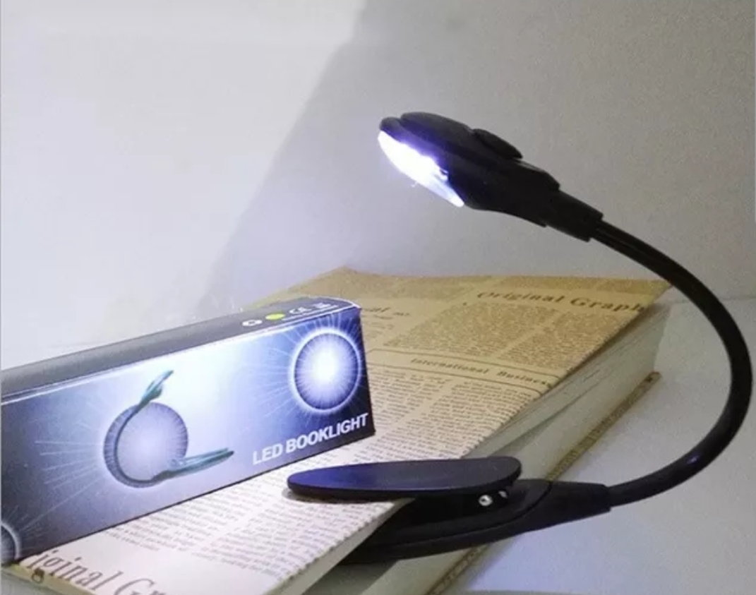 Mini lámpara led para libro