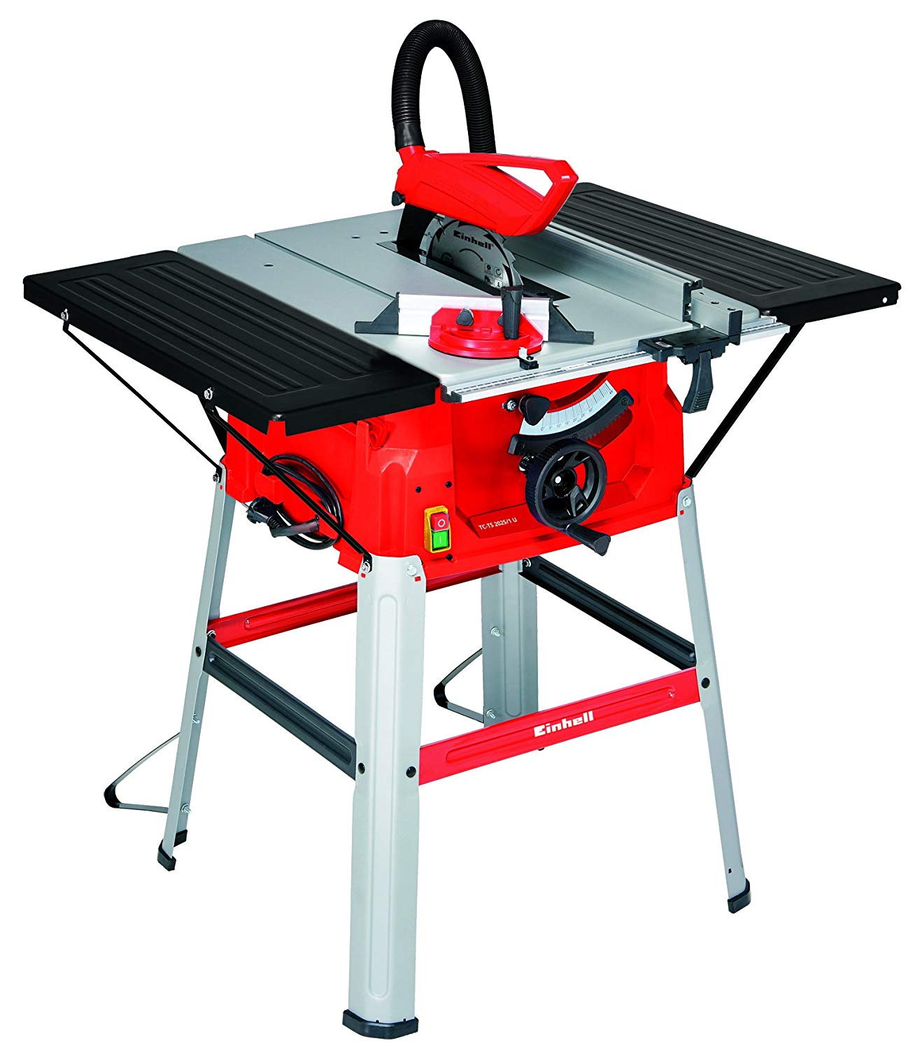 Einhell TC-TS 2025 U - Mesa de corte, 640 x 487 mm, hoja de sierra regulable, 5000 rpm, 2000 W
