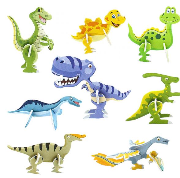 Dinosaurio de juguete 3D