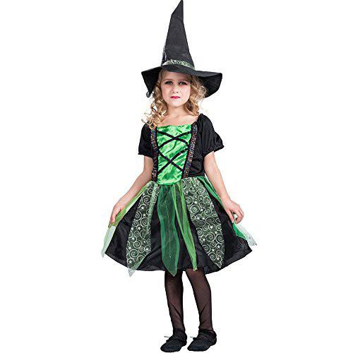 Disfraz de Bruja de Halloween para Niña