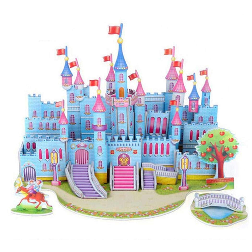 Puzzle 3D - Tablero de Papel Juguete Educadivo para Niños